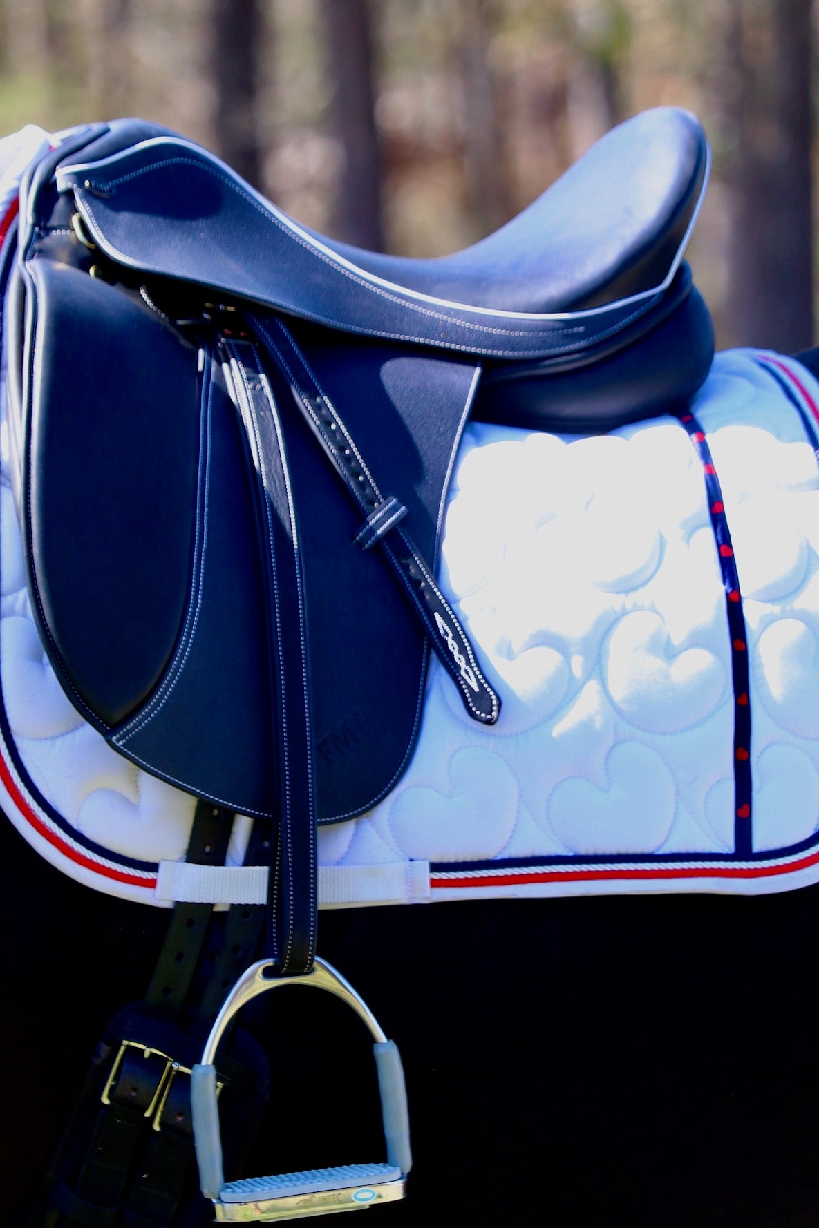 Friesian Dressage Saddle with Adjustable Tree