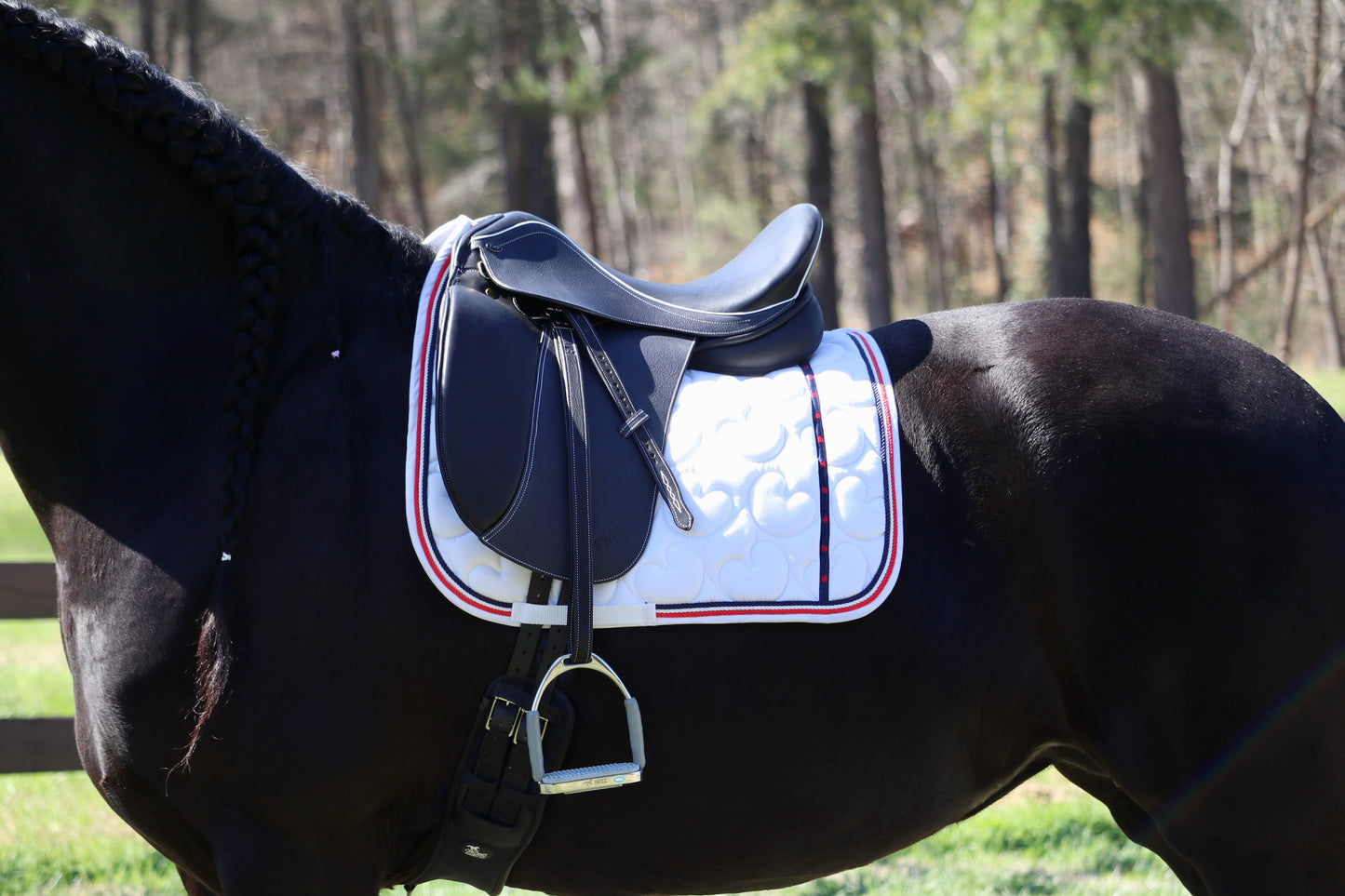 Friesian Dressage Saddle with Adjustable Tree
