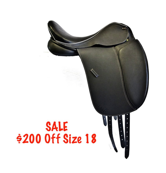 Friesian Dressage Saddle with Adjustable Tree